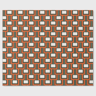 Papel de regalo geométrico moderno