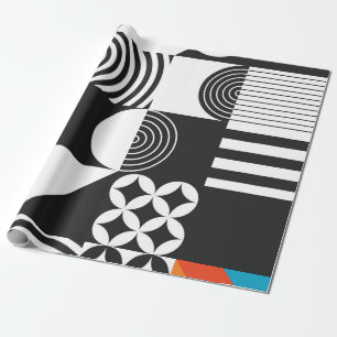 Papel De Regalo Geométrico moderno de estilo escandinavo