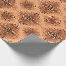 Papel De Regalo Geométrico tribal africano étnico