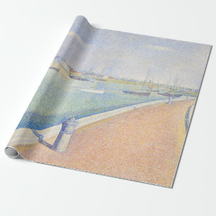 Papel De Regalo Georges Seurat - El canal de las gaviotas