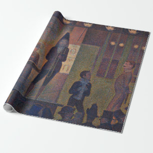 Papel De Regalo Georges Seurat - Espectáculo de circo