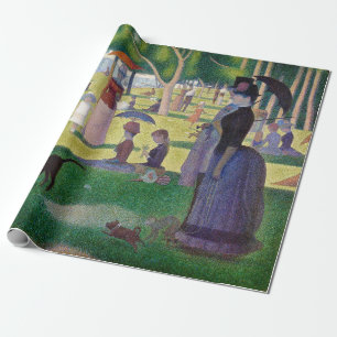 Papel De Regalo Georges Seurat - Un domingo en La Grande Jatte
