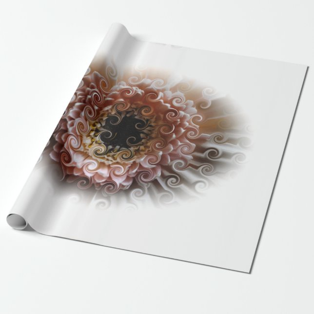 PAPEL DE REGALO GERBERA (Desenrollado)