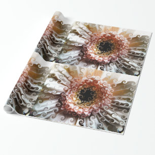 PAPEL DE REGALO GERBERA DAISY