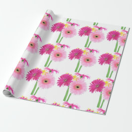 Papel De Regalo Gerbera Daisy Flowers
