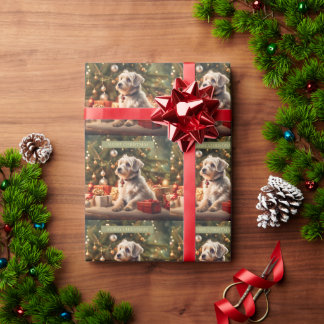 Papel De Regalo Geschenkpapier mit süßem Hund
