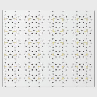 Papel De Regalo Geschenkpapier mit Yoga-Design