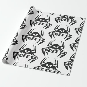 Papel De Regalo Ghost Go Spooky Season