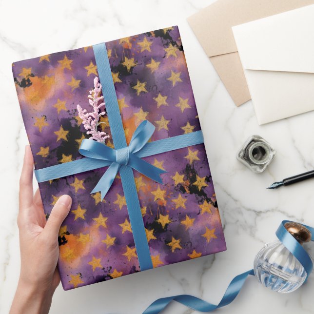 Papel De Regalo Ghoul Halloween Vintage Pattern  (Regalar)