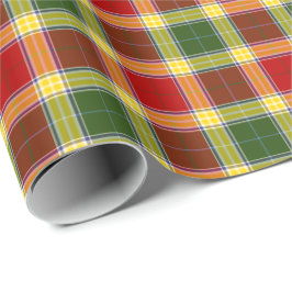Papel De Regalo Gibbs Clan Tartan
