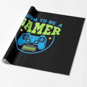 Papel De Regalo Gift de jugador Nacido Para Ser Un Jugador