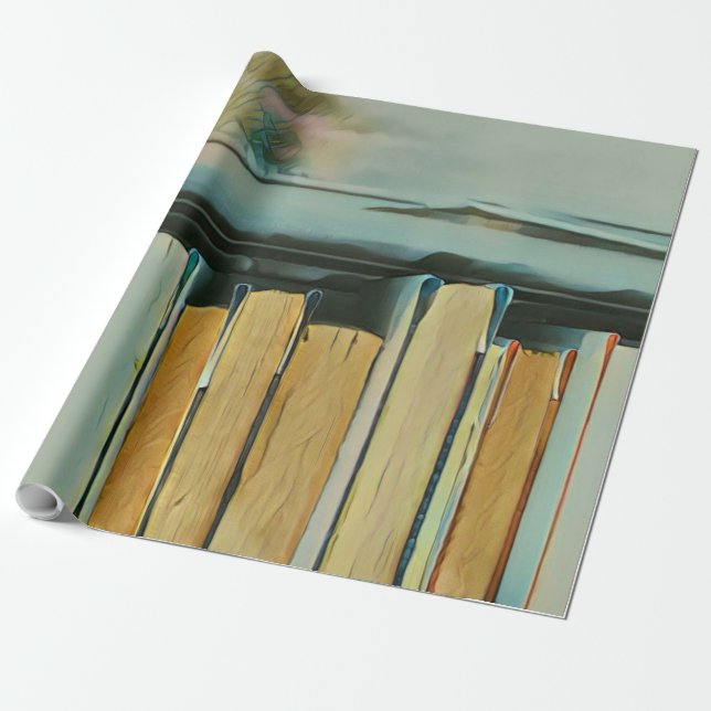 Papel De Regalo Gifts for book lovers (Desenrollado)