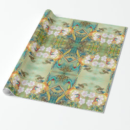 Papel De Regalo giftwrap de los pájaros y de las abejas