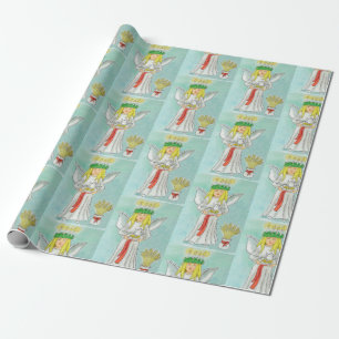 Papel De Regalo Giftwrap del Día de Santa Lucía
