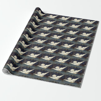 Papel De Regalo Giftwrap:  Paloma en la noche