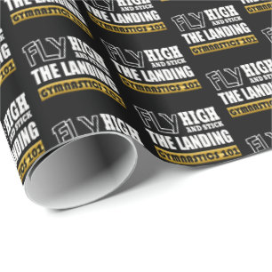 Papel De Regalo Gimnasia 101 Mosca de altura - Gimnasta Bar