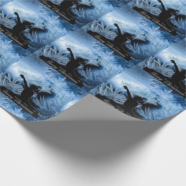 Papel De Regalo Gimnasia "Feliz Navidad", venda congelada (Esquina)