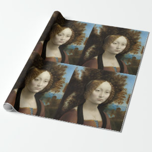 Papel De Regalo Ginevra de' Benci por Leonardo Da Vinci