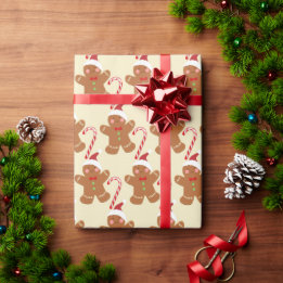 Papel De Regalo Ginger Bread