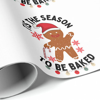Papel De Regalo Gingerbread