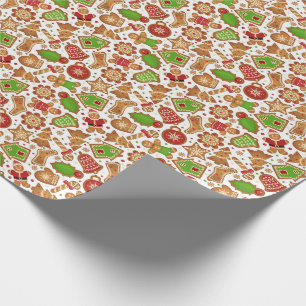 Papel De Regalo Gingerbread Cookie