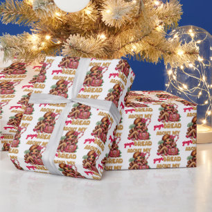 Papel De Regalo Gingerbread Diva Navidades urbanos divertidos