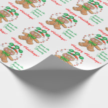 Gingerbread Joy Navidades personalizados