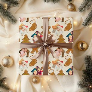 Papel De Regalo Gingerbread y Navidades de fotografía