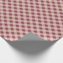 Gingham Clásico Elegante de Cuadros en Malva Suave