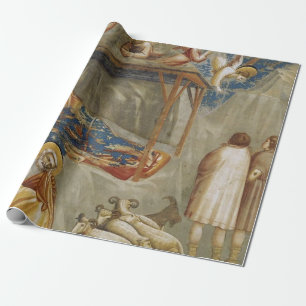 Papel De Regalo Giotto di Bondone El Nacimiento Colección de Bella
