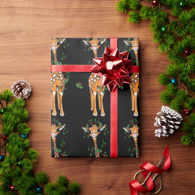 Papel De Regalo Girafa de vacaciones - hueco de vacaciones Acondic (Regalo de vacaciones)