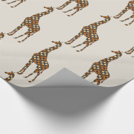 Papel De Regalo Giraffe