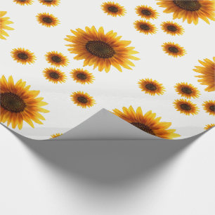 Papel de regalo Girasol