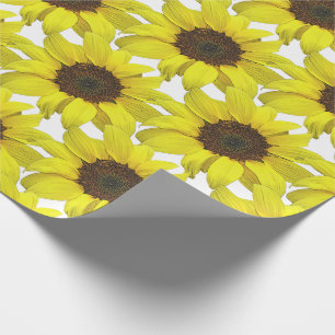 Papel De Regalo Girasol cubierto