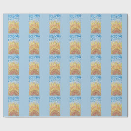 Papel De Regalo Girasol Flor Radiante