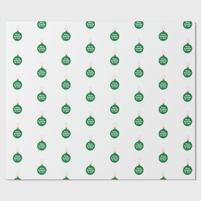 Papel De Regalo Girl Scouting Christmas Wrapping Paper  (Superficie plana)