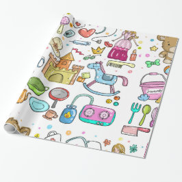 Papel De Regalo Girlie Things Wraping Paper