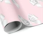 Papel De Regalo Glam Blush Rosa Lazos Blancos Tema Tiffany NYC<br><div class="desc">Papel de regalo Glam Blush Rosa Lazos Blancos Tema Tiffany NYC para regalos de cumpleaños,  baby shower,  despedida de soltera,  regalos de boda o cualquier ocasión especial. Perfecto para una fiesta elegante y divertida con tema turquesa o regalo femenino,  quizás incluso sofisticado.</div>