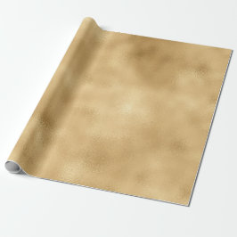 Papel De Regalo Glam Gold