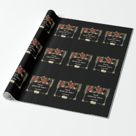 Papel De Regalo Glam Las Vegas Casino Royale Bacheler Party