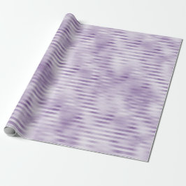Papel De Regalo Glam Purple Stripes