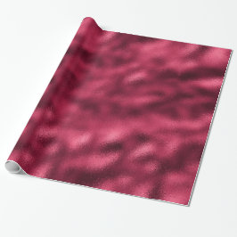 Papel De Regalo Glam Red