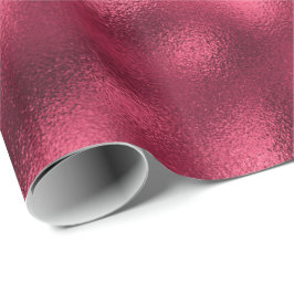 Papel De Regalo Glam Red