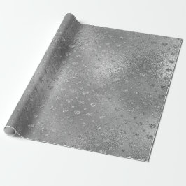 Papel De Regalo Glam Vip, Purpurina de los corazones de Confetti p
