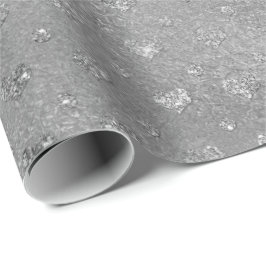 Papel De Regalo Glam Vip, Purpurina de los corazones de Confetti p