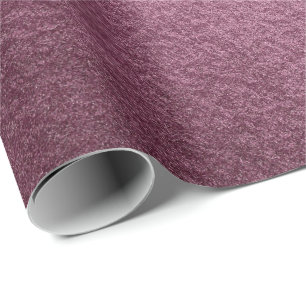 Papel De Regalo Glass Elegant Urban Metallic Burgundy