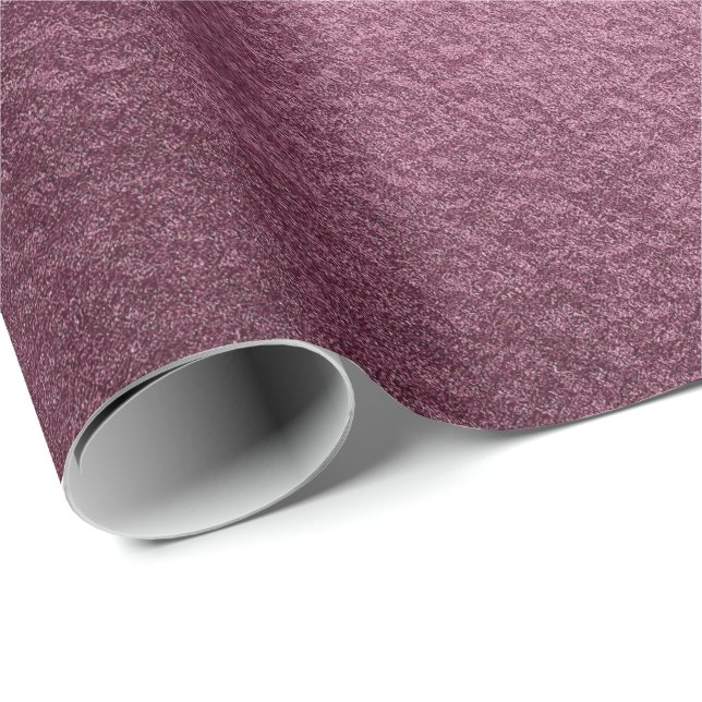 Papel De Regalo Glass Elegant Urban Metallic Burgundy (Esquina del rollo)
