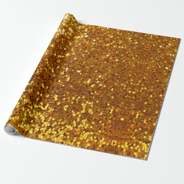 Papel De Regalo Glitter (Desenrollado)