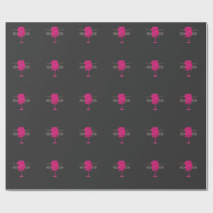 Papel De Regalo Glitter Rose Eyes Shirt   Pink Rose Aesthetic Tee 