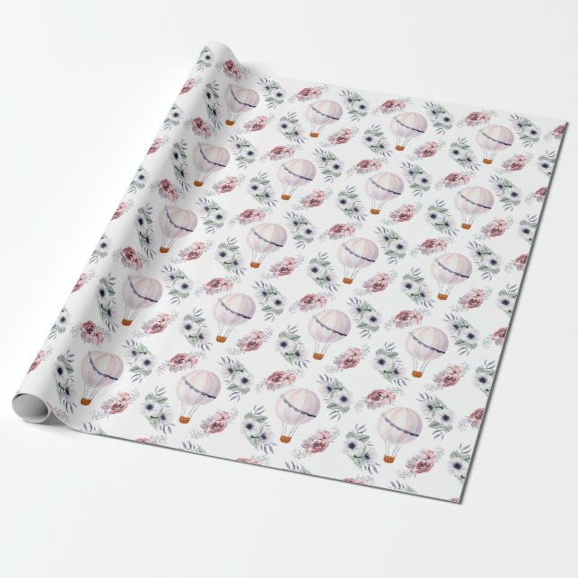 Papel De Regalo Globos Aerostáticos (Desenrollado)